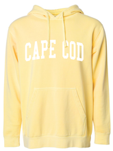 Load image into Gallery viewer, YELLOW CAPE COD HOODED SWEATSHIRT