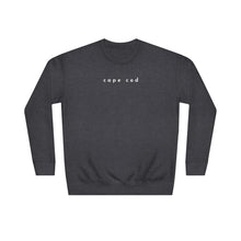 Load image into Gallery viewer, cape cod simple text crewneck charcoal
