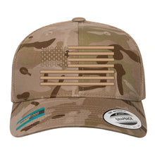 Load image into Gallery viewer, AMERICAN FLAG 3D EMBROIDERED SNAPBACK - Cape Crew
